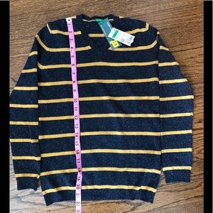 NWT Benetton Blue Strip Sweater